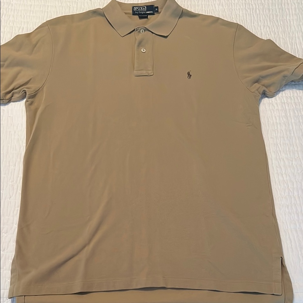 Polo by Ralph Lauren Tan Classic Polo Shirt